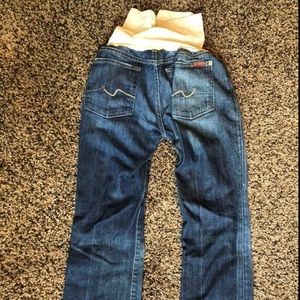 7 for All mankind Maternity jeans size 30